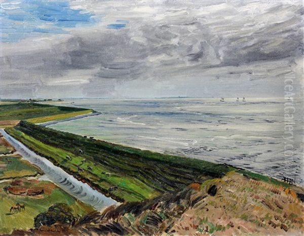 Westenschouwendijk Oil Painting by Marius Richters