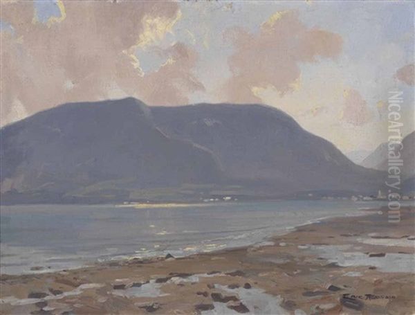 South Shore, St. Lawrence Oil Painting by Eric Riordon