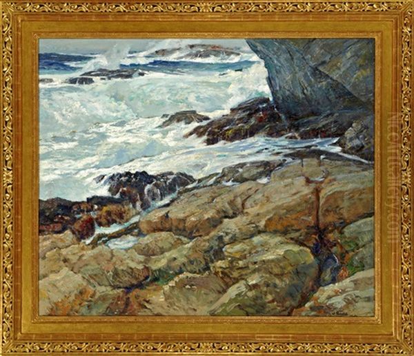 No Man's Land (dat Devil Sea) Oil Painting by William Ritschel