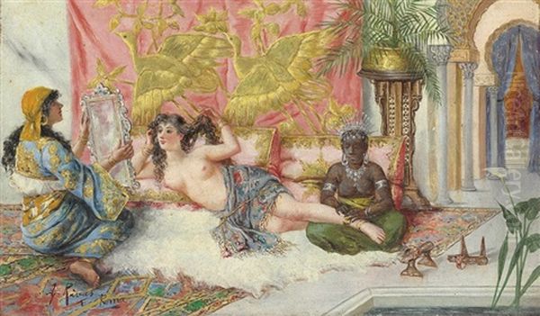 The Sultan's Favorite Oil Painting by Antonio Rivas