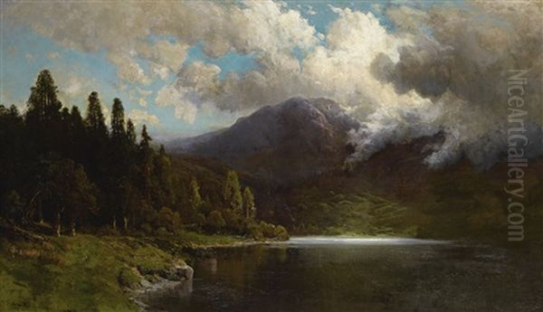 Green Mountains, Vermont Oil Painting by Julian Walbridge Rix