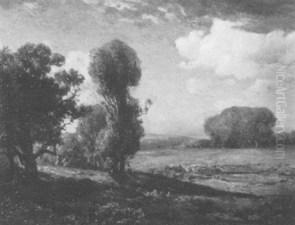 Summer Landscape Oil Painting by Julian Walbridge Rix