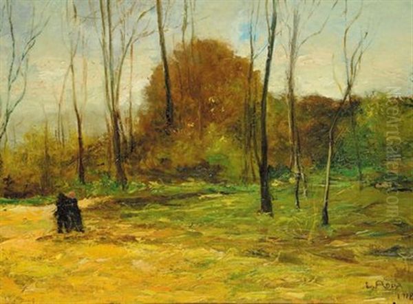 Verso Sera Oil Painting by Leonardo Roda