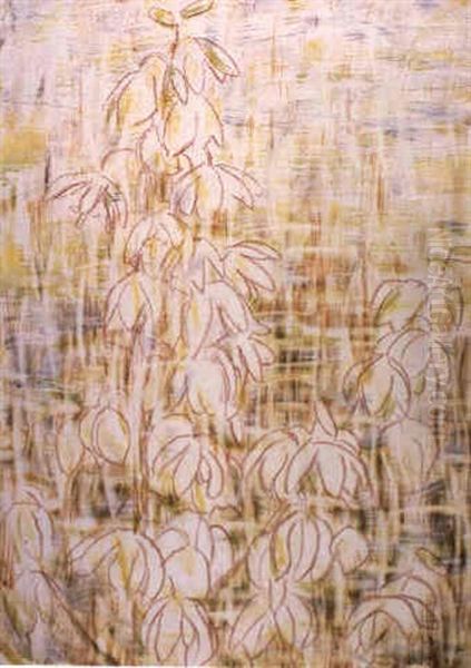 Yuccabluten Oil Painting by Christian Rohlfs