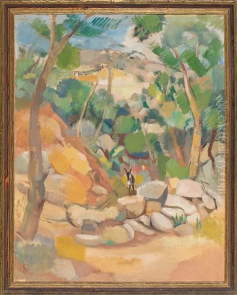 Paisaje Oil Painting by Pau Roig Cisa