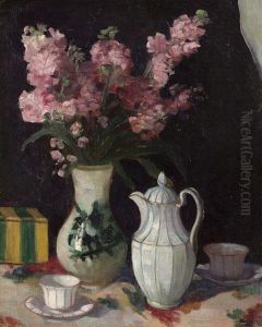 Asztali Csendelet Porcelanokkal