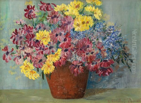 Armonie Oil Painting by Emilia Ferrettini Rossotti