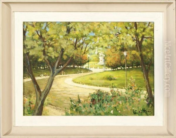 Piazza Corvetto Oil Painting by Pirro Bottaro