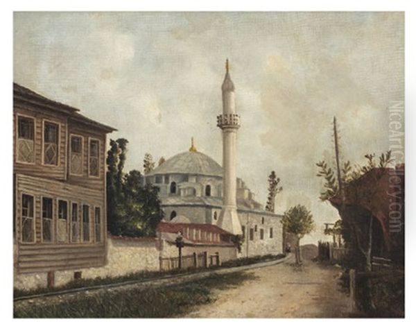 Peyzaj Oil Painting by Sueleyman Sami