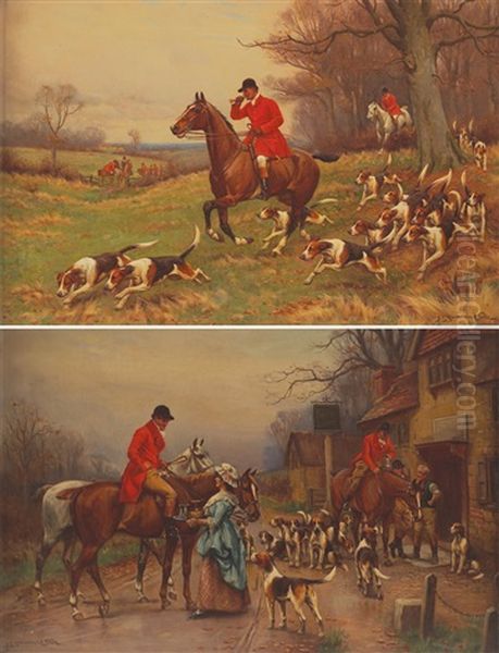 The Draw Oil Painting by John Sanderson-Wells