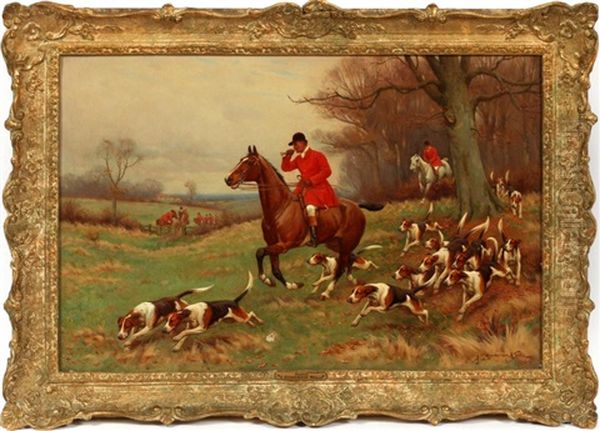 Found Oil Painting by John Sanderson-Wells