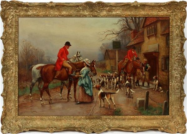 End Of The Day Oil Painting by John Sanderson-Wells