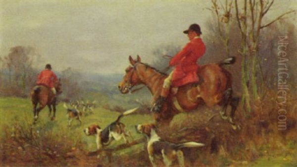 Forrard Away Oil Painting by John Sanderson-Wells