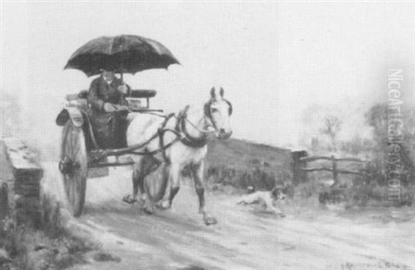 Returning Home Oil Painting by John Sanderson-Wells