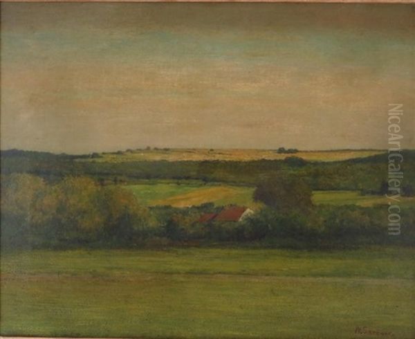 On The Plain, Anvers France Oil Painting by William Sartain