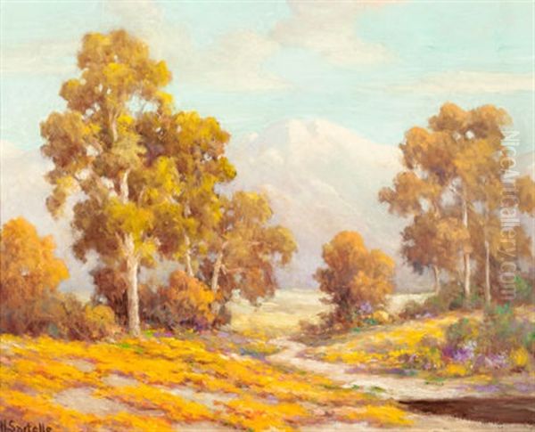 California Landscape Oil Painting by Herbert Sartelle