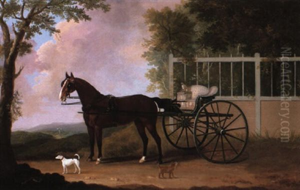Lord Lonsdale's Favorite Gig Oil Painting by Francis Sartorius