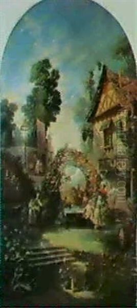 The Hunting Party Oil Painting by Gaston G. D. Save