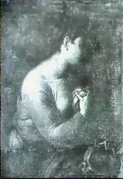 Marie-madeleine Oil Painting by Ippolito Scarsella (see Scarsellino)