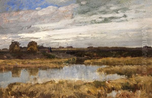 V Krajine Oil Painting by Emil Jacob Schindler
