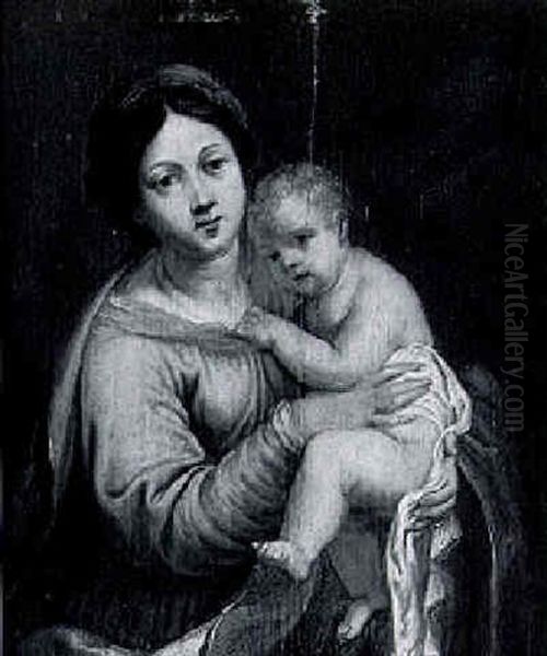 The Virgin And Child Oil Painting by Cornelis Schut the Elder