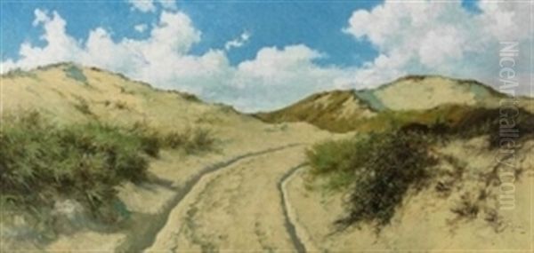 Weg In Dunen Oil Painting by Hermann Seeger
