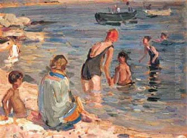 Southern France Oil Painting by Dorothea Sharp