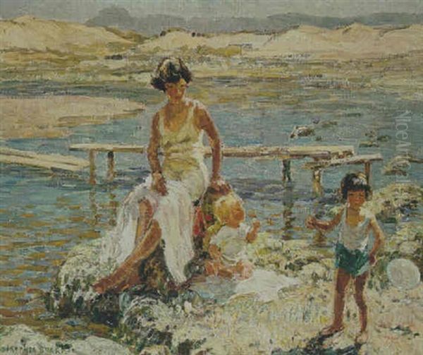 June In Portugal Oil Painting by Dorothea Sharp