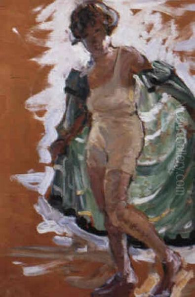 Bathing Belle Oil Painting by Dorothea Sharp