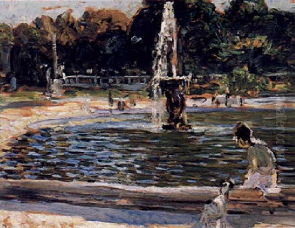 The Tuilleries, Paris Oil Painting by Dorothea Sharp