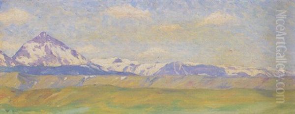 Browning Summer Oil Painting by Joseph Henry Sharp
