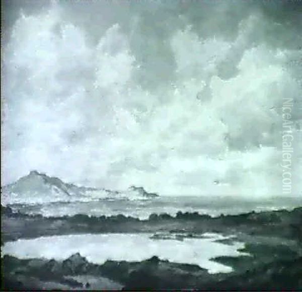 Waimanalo Bay, Honolulu Oil Painting by Joseph Henry Sharp