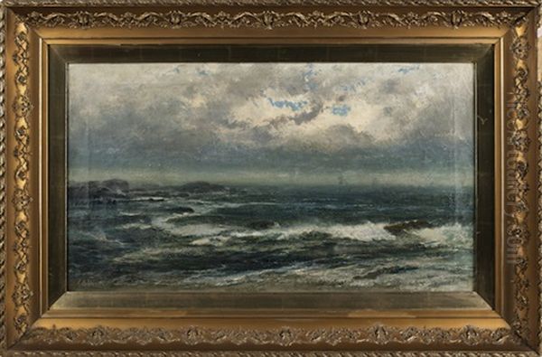 Coastal Scene Oil Painting by Christopher H. Shearer