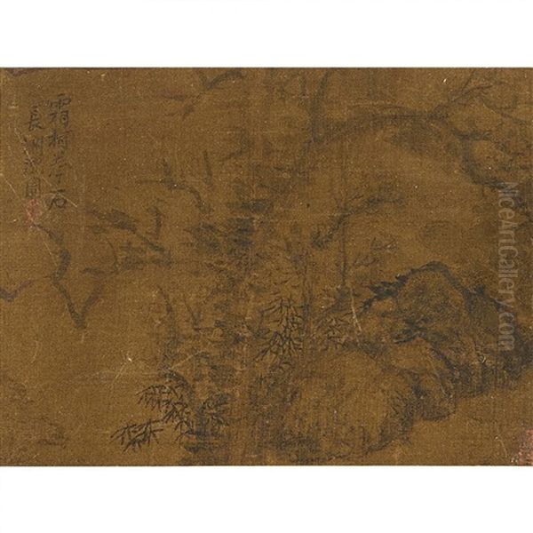 A Chinese Album Of Landscape Oil Painting by  Shen Zhou