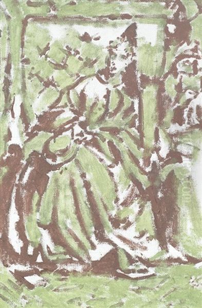 An Echo Oil Painting by Walter Sickert