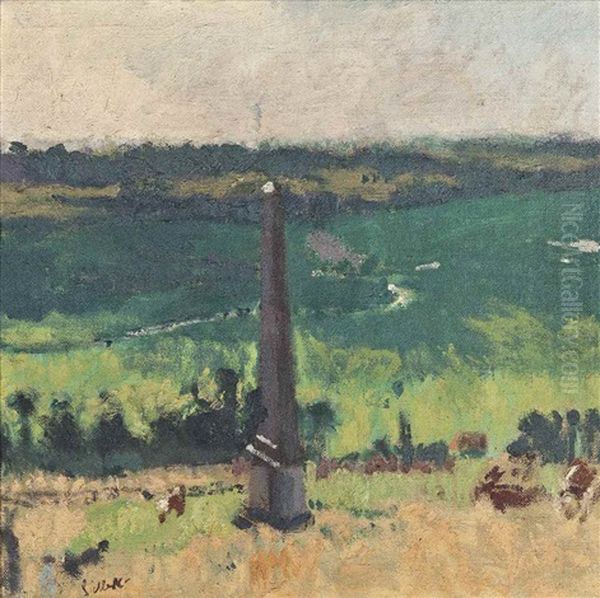 The Obelisk Oil Painting by Walter Sickert