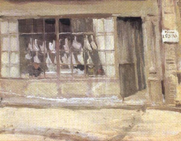 The Little Shop Oil Painting by Walter Sickert