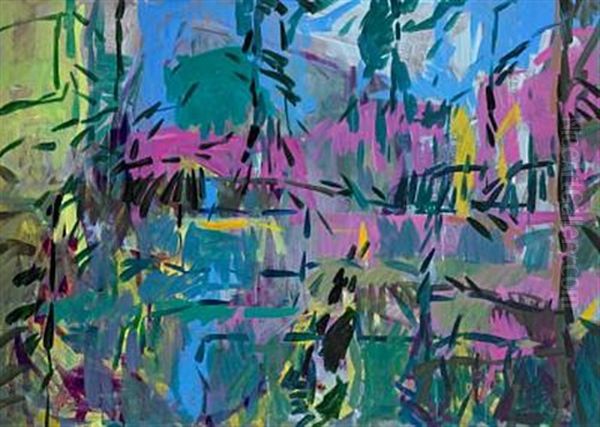 Efter Corfu Og Saxnas Oil Painting by Aage Sikker Hansen