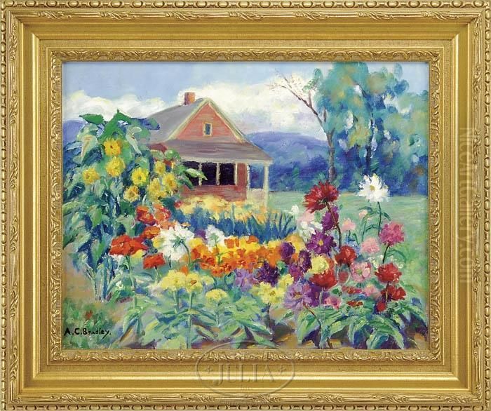 Baldface Inn-no. Chatham, N.h. Oil Painting by Ann Cary Bradley