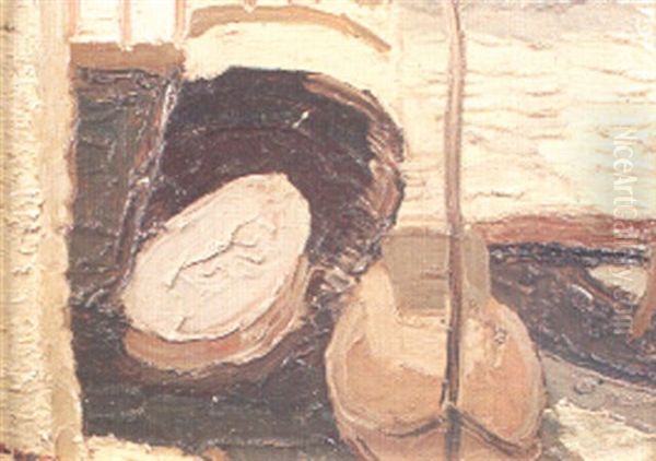 Barcos Oil Painting by Alfredo De Simone