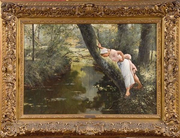 Jan Zegt Dat Ik Schoon Ben Oil Painting by Frans Jan Simons