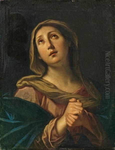 Betende Madonna Oil Painting by Giovanni Andrea Sirani