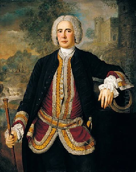 Portrait Of William Fitzmaurice, 2nd Earl And 21st Baron Of Kerry Oil Painting by Stephen Slaughter