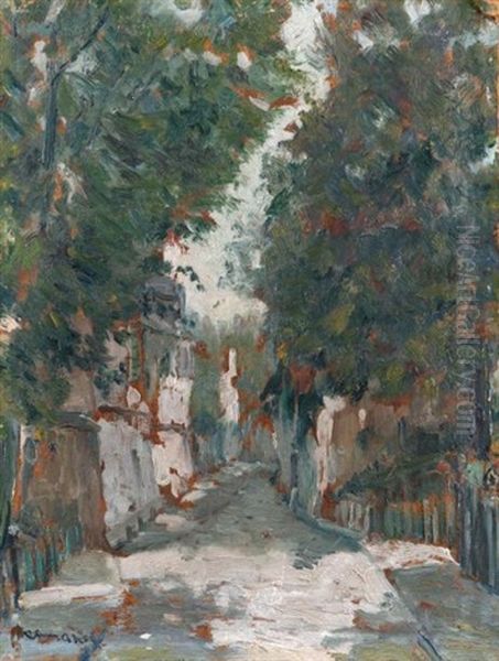 Route De Campagne Oil Painting by Pavel Dmitrievic Smarov