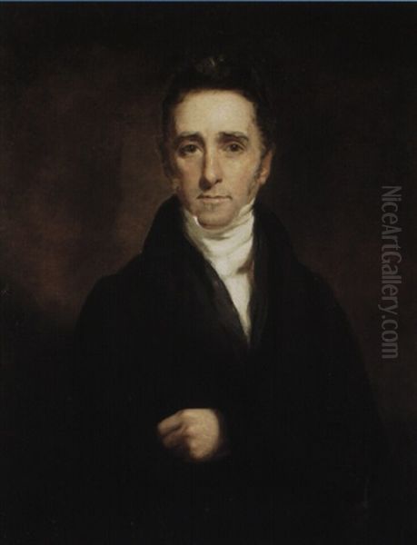 Portrait Of Francis, Lord Jeffery Oil Painting by Colvin Smith
