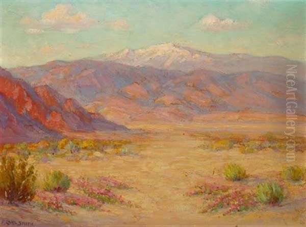 Desert Spring Oil Painting by Frederick Carl Smith