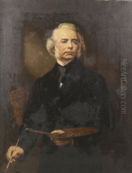 Self-portrait Oil Painting by Stephen Catterson Smith