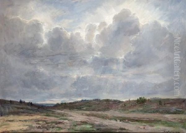 Paisaje Oil Painting by Domingo Soler Gili