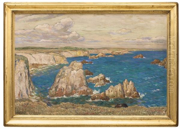 Bretanske Pobrezi Oil Painting by Karel Spillar
