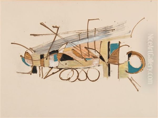 Oprort Hav Oil Painting by Nicolas De Stael